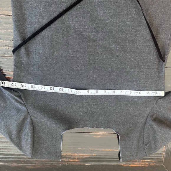 Grey wool mini dress - Picture 3 of 6